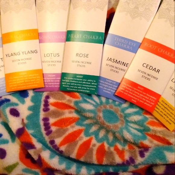 NEW Seven Chakra Incense Sticks - Picture 3 of 6